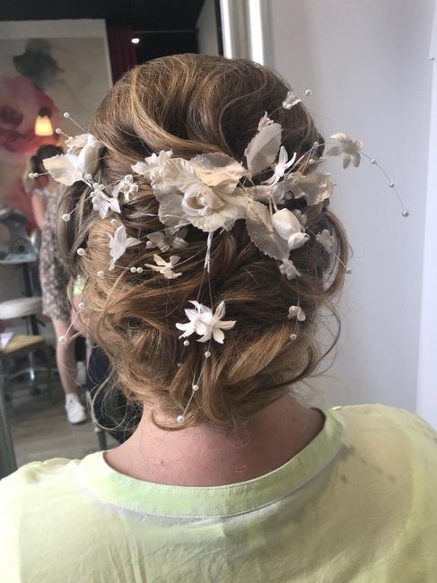 Après la robe, l'essai maquillage et coiffure - 6