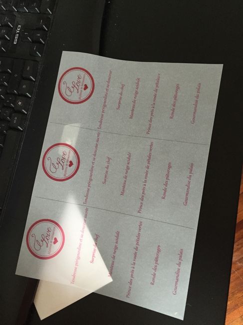 Menu - 1