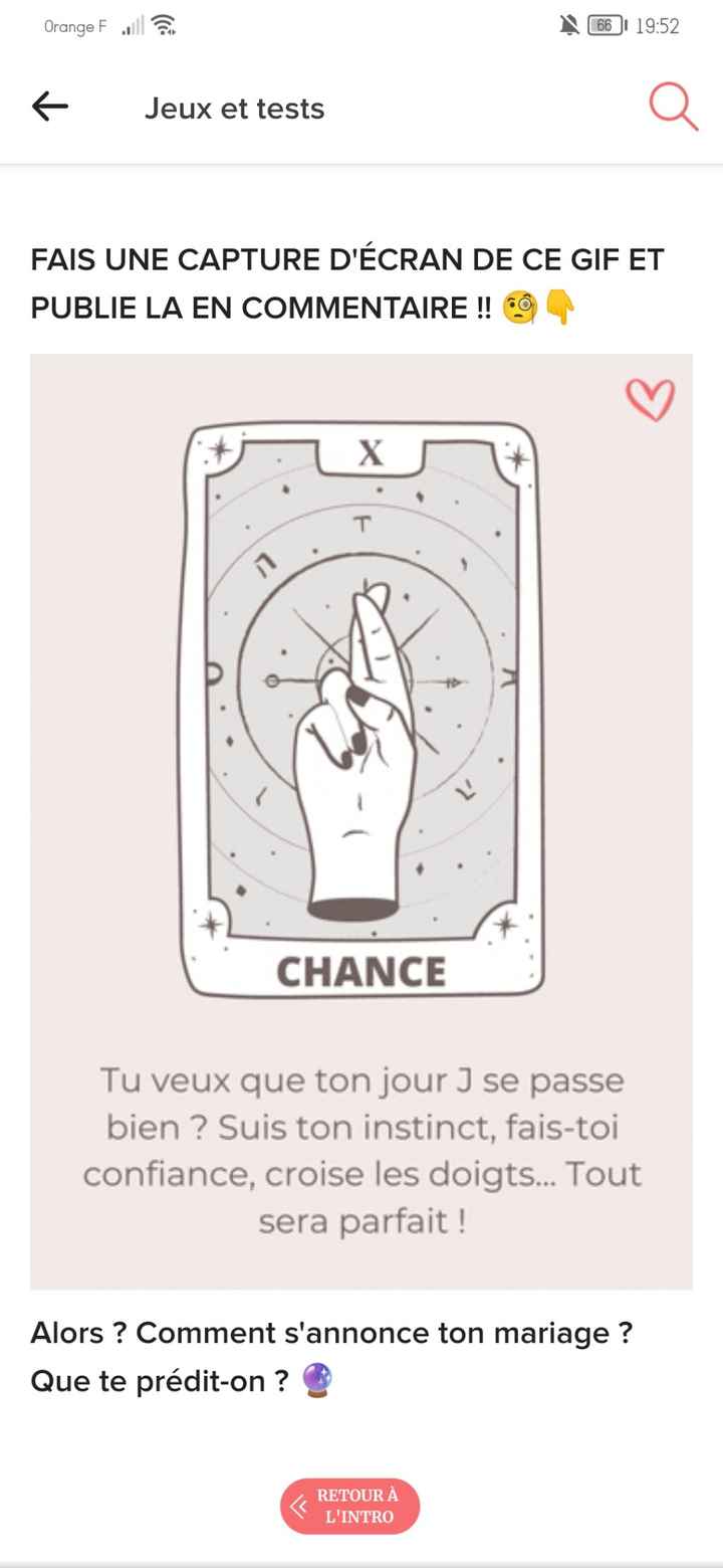 La chance te sourit 🔮😃 - 1