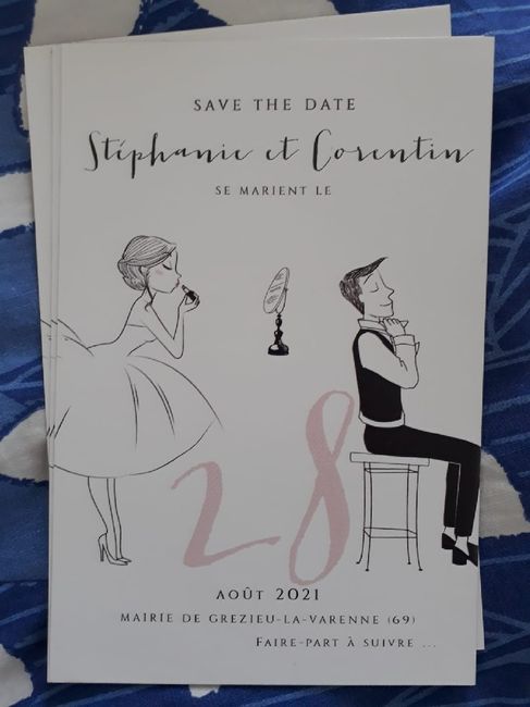 Réception du jour : Save the date - 1