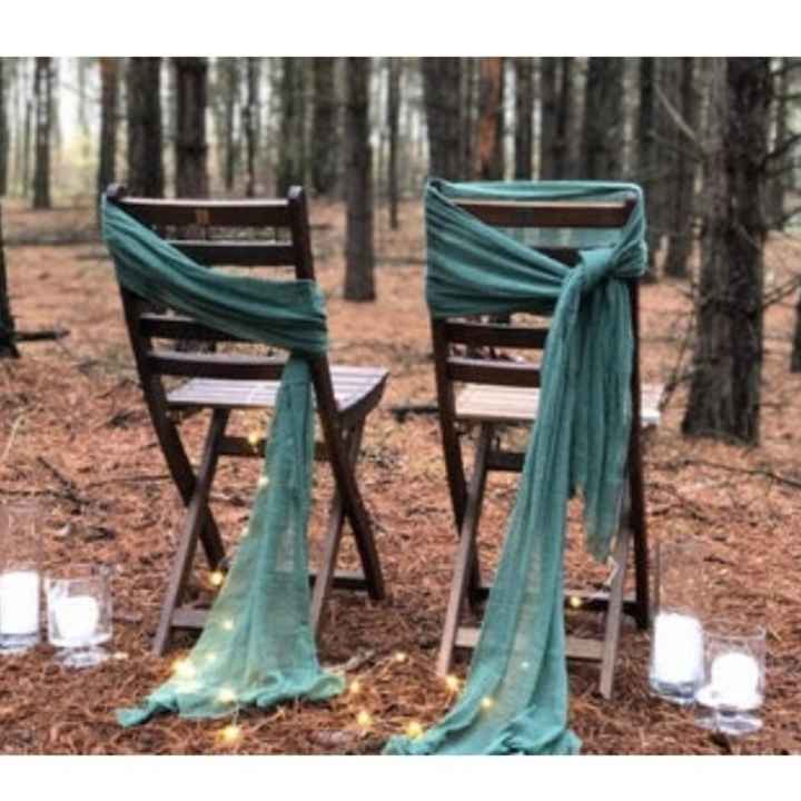 Personnalisation chaises des mariés - 1
