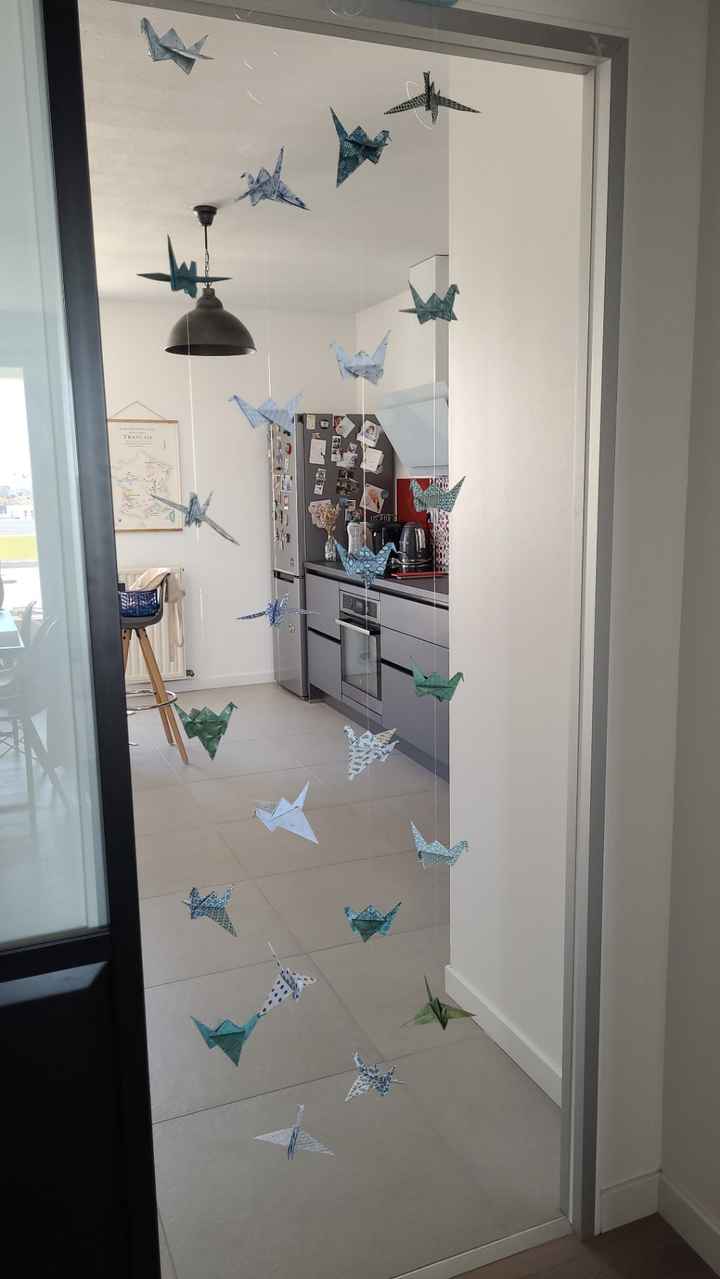 Guirlandes origami - 1
