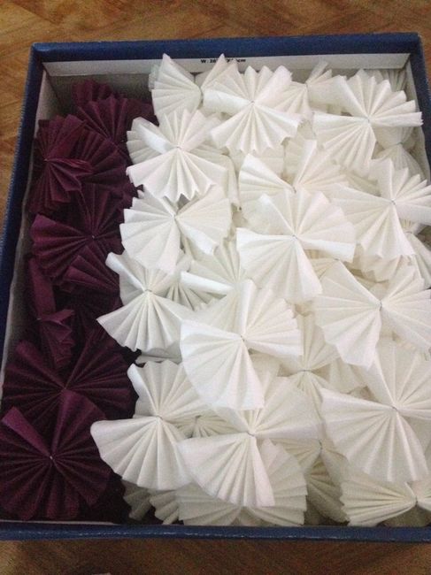 Commencement pour les deco de table!!! - 2