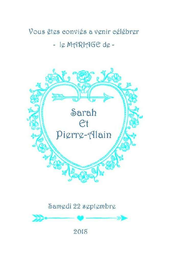 Création faire part vos avis - 1
