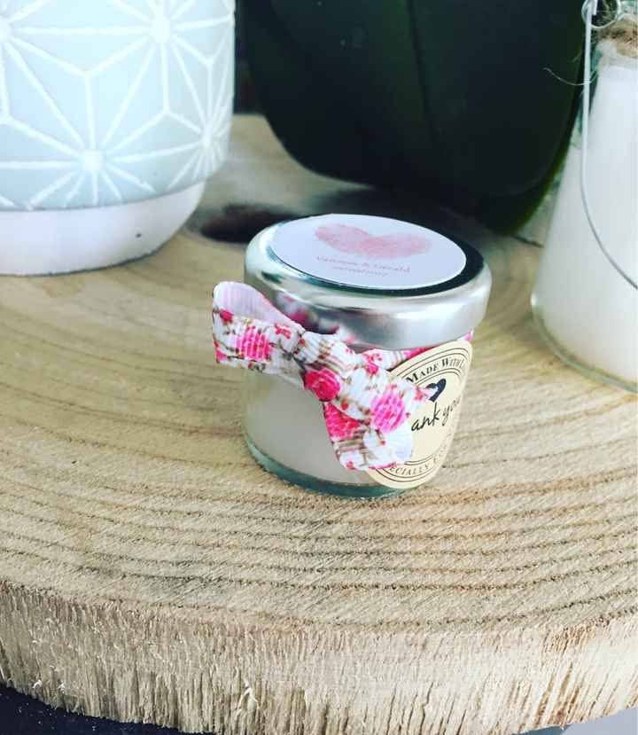 Cadeaux invités: nos mini bougies vintage - 1