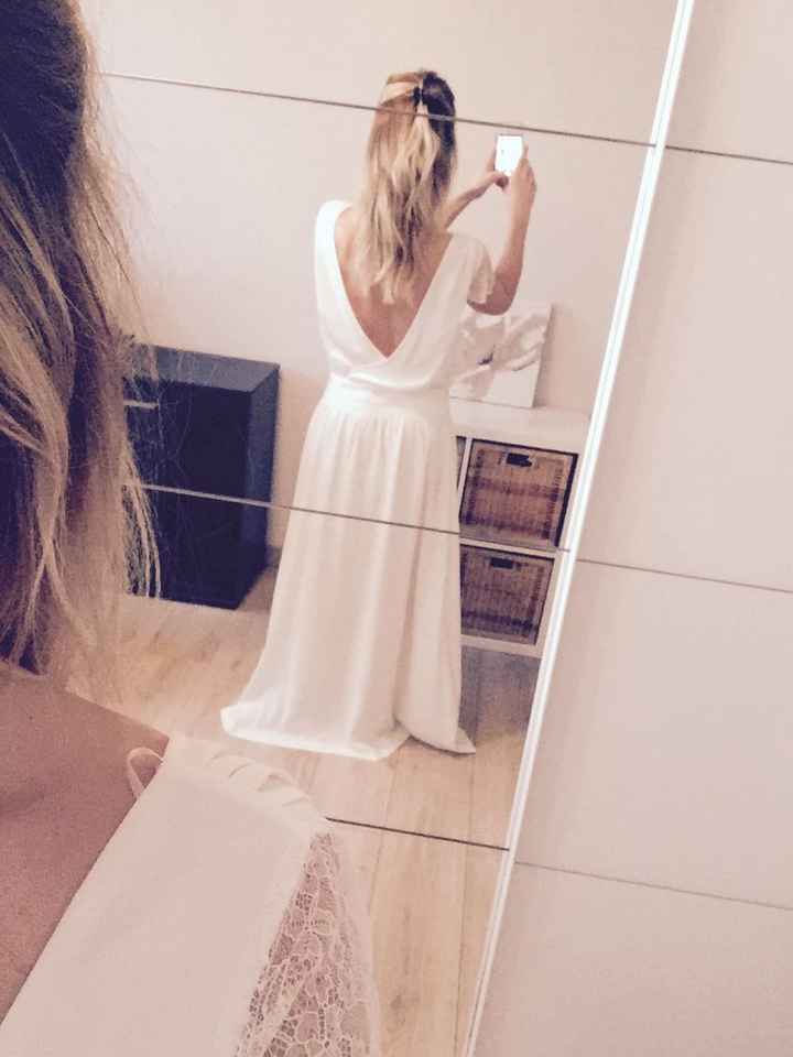 Robe de cérémonie civile reçue (la redoute) - 2