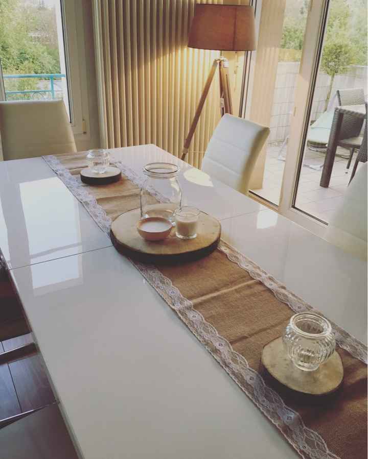 Essaies déco de tables mariage rustique- champêtre - 1