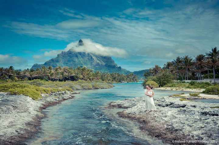Question: emmenez les tenues de mariés en voyage de noces ? - 1