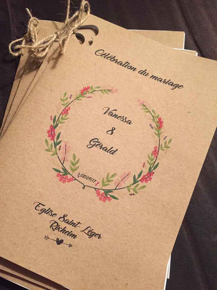 Mes livrets de messe! c'est fait,ouf! - 1