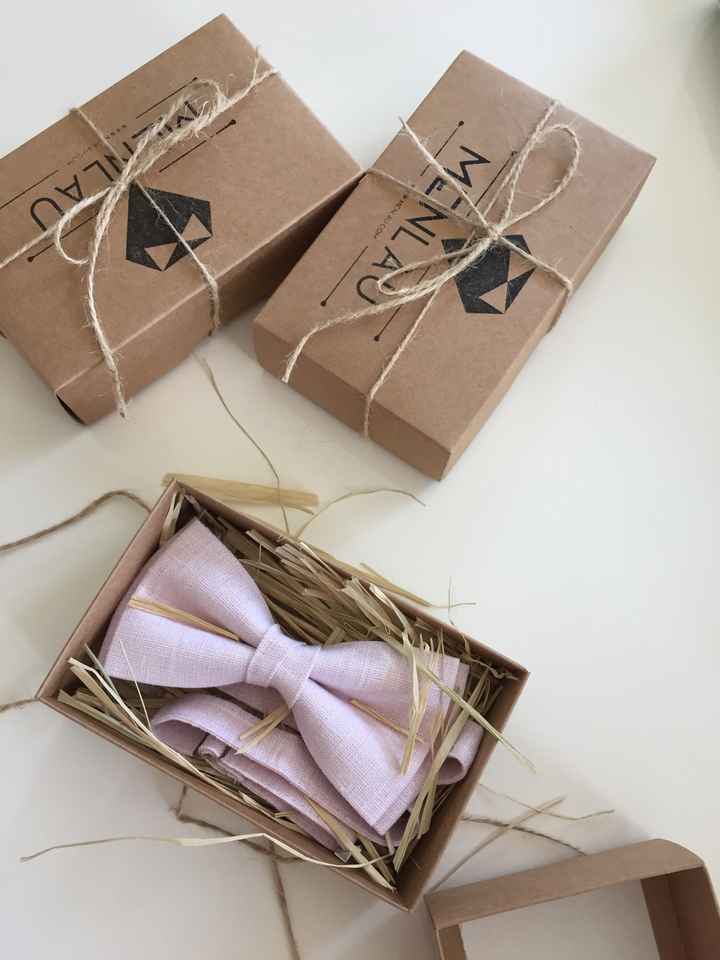 Noeuds papillon pour les témoins - 1