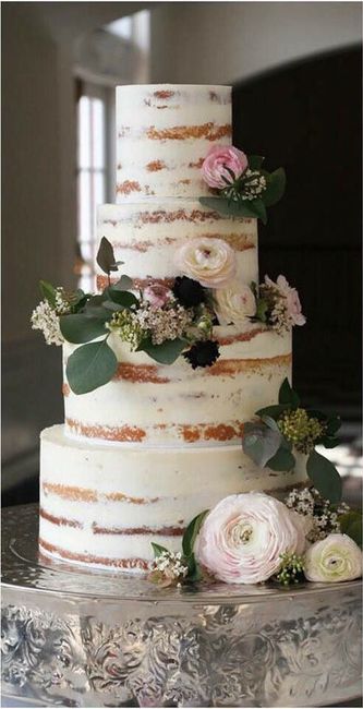 Budget wedding cake - 1