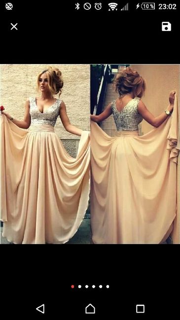 Robe pour les fiançailles - 1