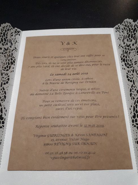 Et maintenant... partage tes faire-part ! - 2