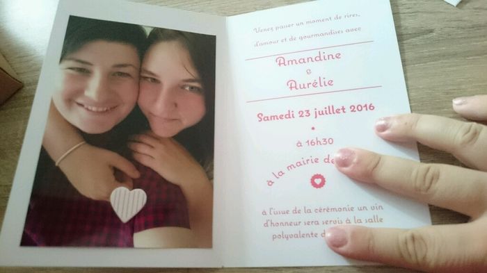 Faire-part finis - 3