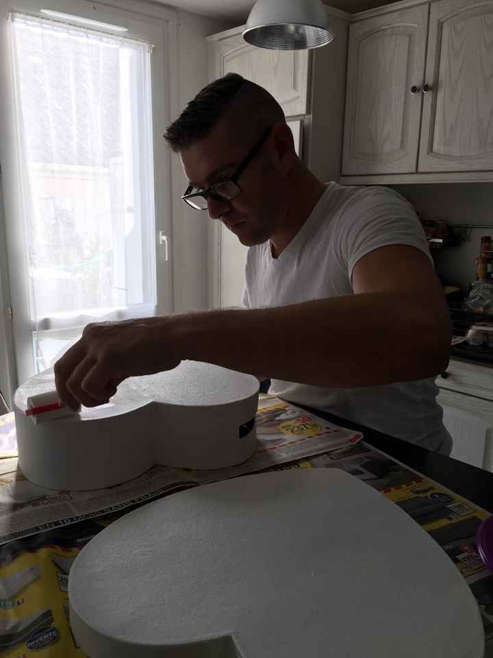 Urne en cours de confection - 1