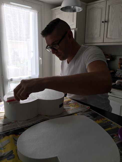 Urne en cours de confection - 1