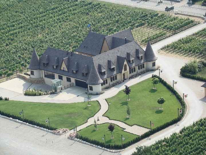 le domaine vue de haut