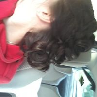 mon essai coiffure de derrière côté droit