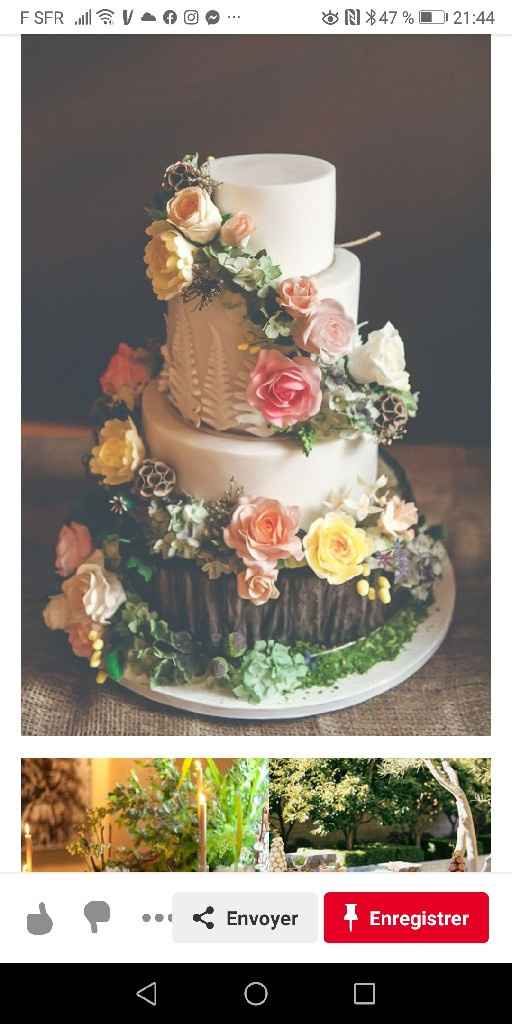 Le wedding cake 🌸🌼 - 1