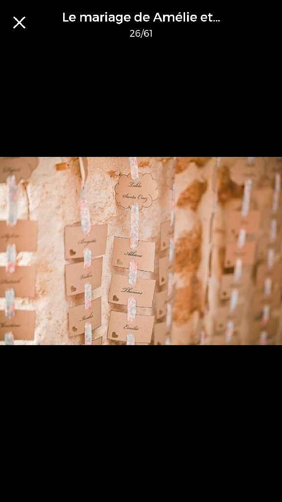 Plan de table nature/champêtre chic - 4