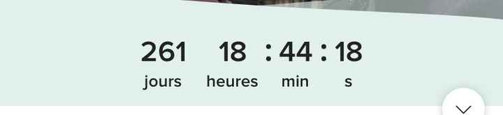 Capture depuis l'application mobile ton compte à rebours et partage-le ⏳😍 - 1