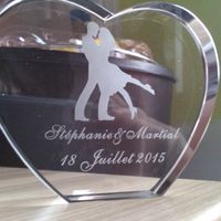 Décoration de pièce montée