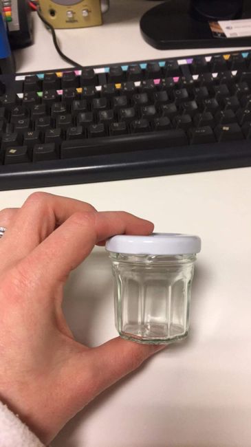 Mini bocaux miel et confiture - 1