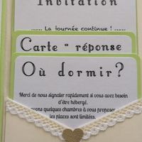 Faire part theme nature champêtre - 4