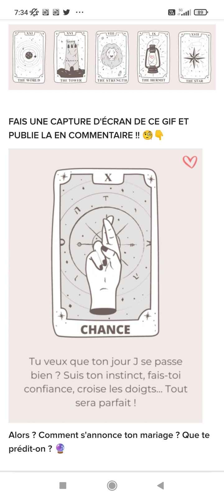 La chance te sourit 🔮😃 - 1