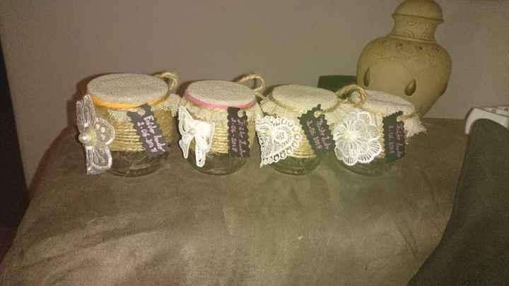 Pot champêtre et photophore avec la laitière - 2