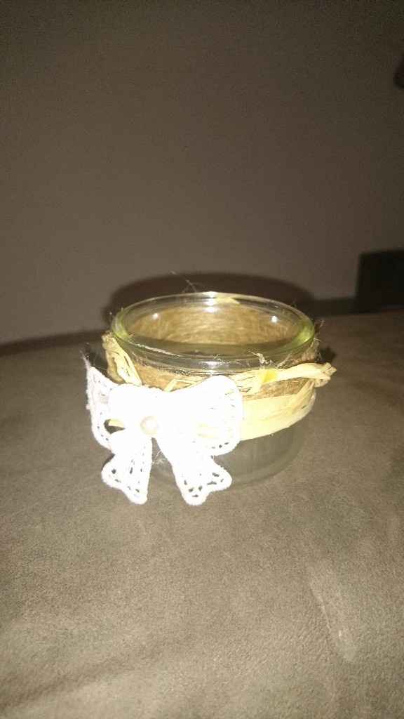 Pot champêtre et photophore avec la laitière - 4