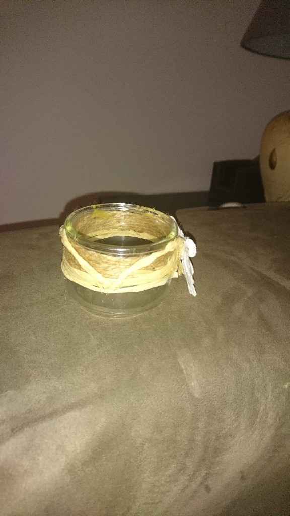 Pot champêtre et photophore avec la laitière - 5