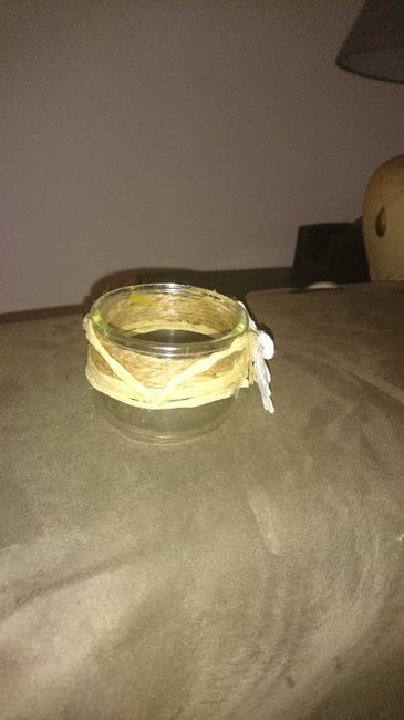 Pot champêtre et photophore avec la laitière - 5