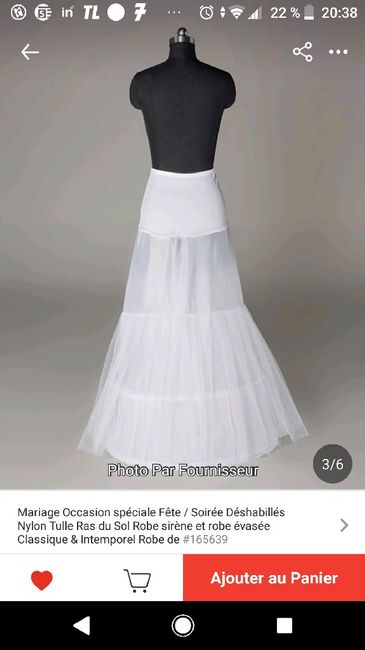 Jupon sous robe sirène 1
