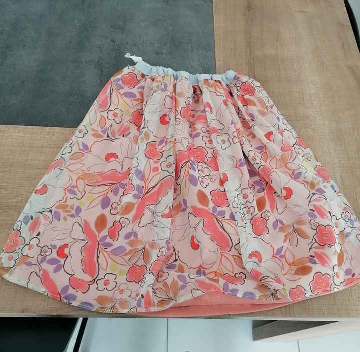 Couture, 2ème toile robe mariée et prototype jupe cortège - 2