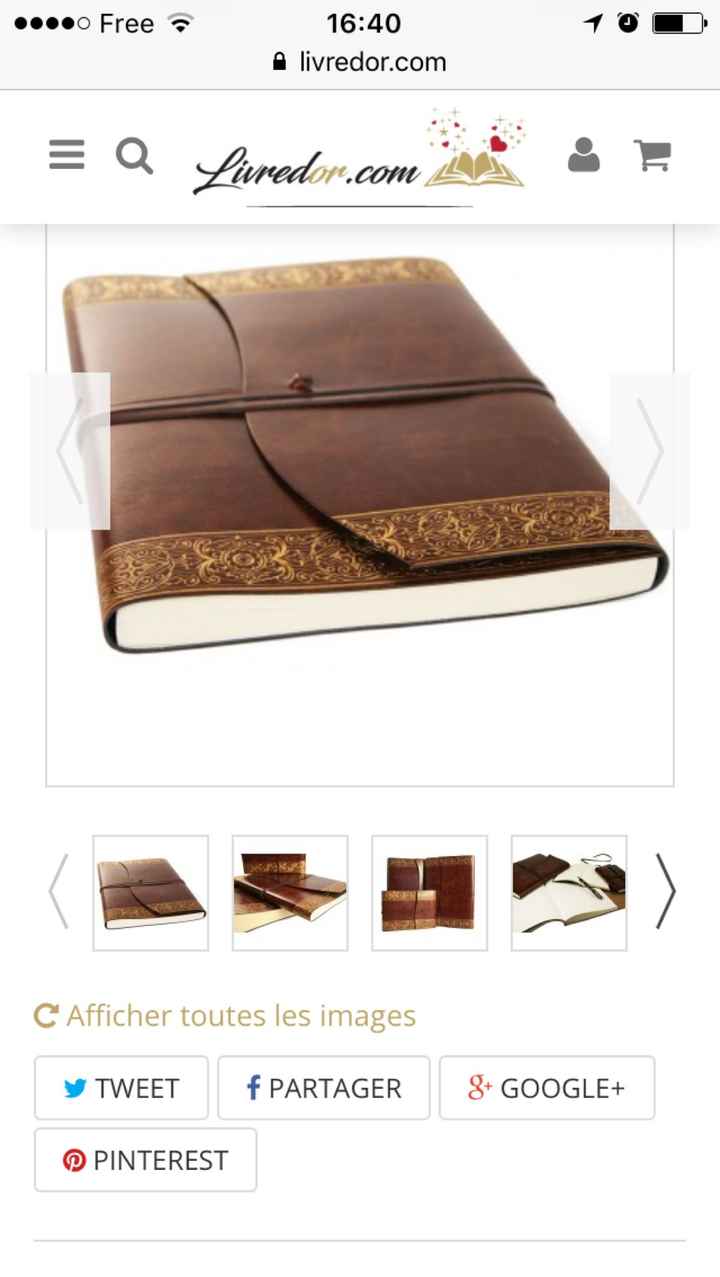  Montrez moi vos livres d'or ! - 1