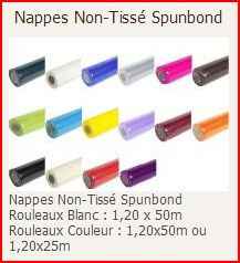 nappes proposées