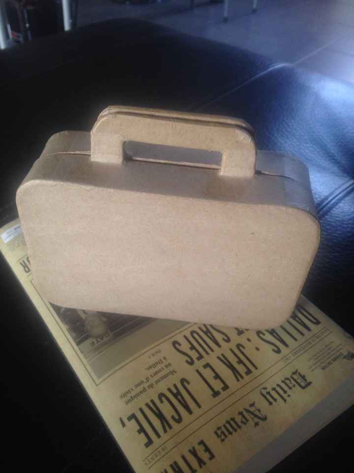  Dyi valise carton - 1