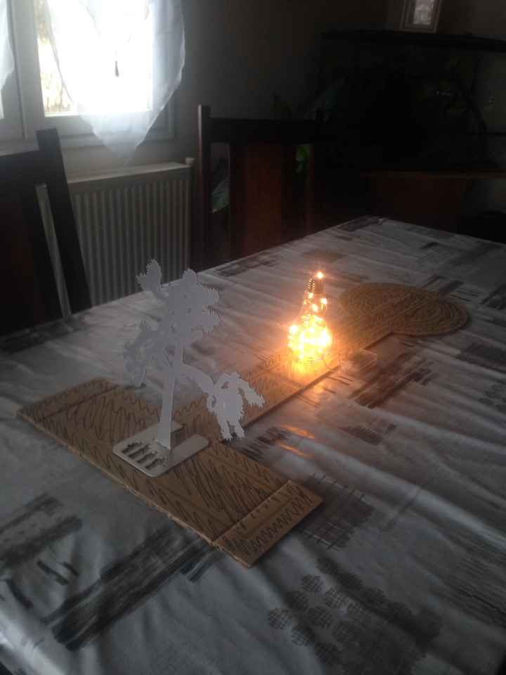  1er essai centre de table - 1