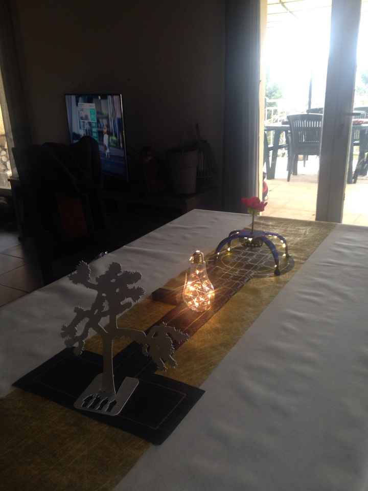 Centre de table complet + essai table - 2