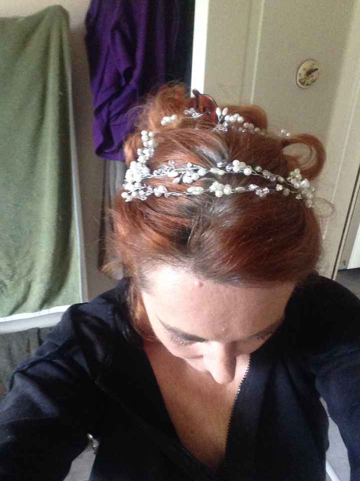 1er essai diy coiffure 😁 - 4