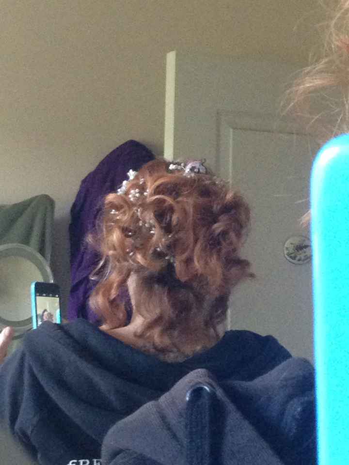 1er essai diy coiffure 😁 - 6