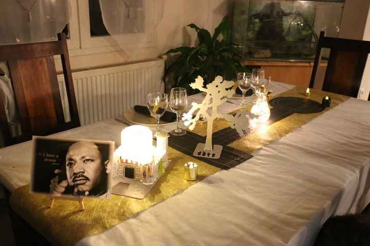 la table Unforgettable Fire