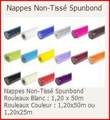 nappes proposées