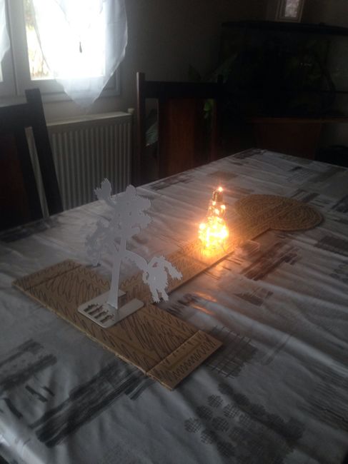  1er essai centre de table - 1