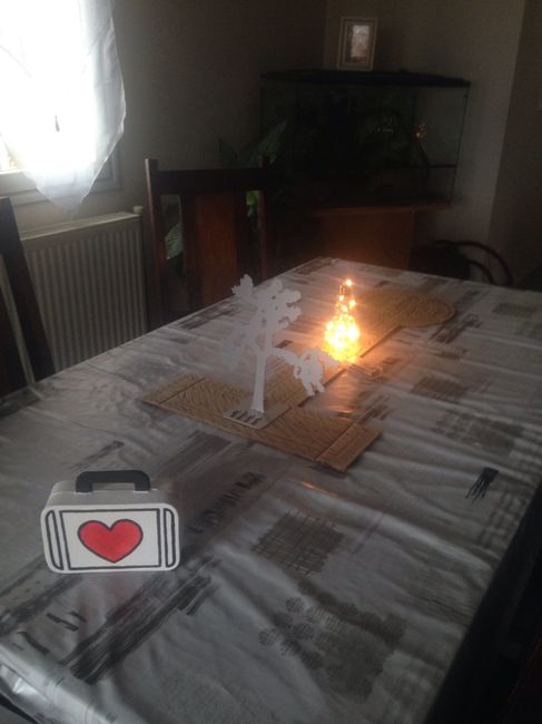  1er essai centre de table - 1