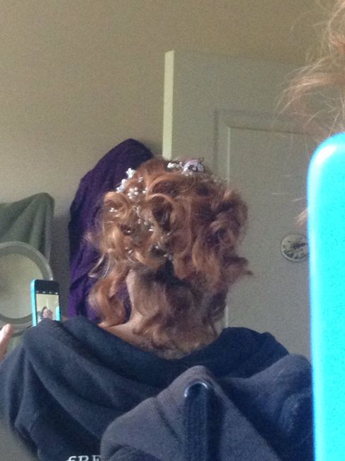 1er essai diy coiffure 😁 - 6