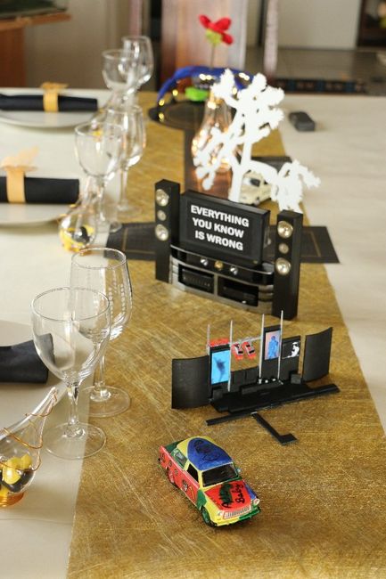 la table Achtung Baby