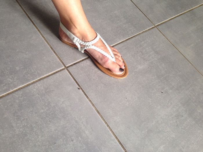 Vos chaussures plates et ouvertes de mariée (pas celles du soir) - 2