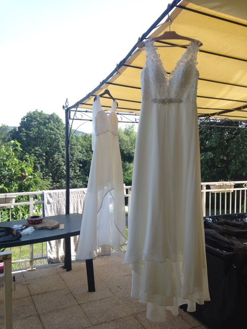 Laver sa robe de mariée - 1